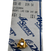 NEW Tool-Flo L43 530 INT GP50F Laydown Threading Insert Carbide 13158N4 Single