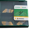 Pack of 10 NEW Tool-Flo FLG-3094R-CB GP50C Grooving Inserts 563694PRN4C Carbide