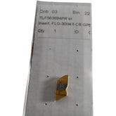 NEW Tool-Flo FLG-3094R-CB GP50C Grooving Insert Carbide TLF563694PRN4 Single