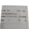 NEW Tool-Flo FLG-3125L-CB GP50C Grooving Insert Carbide TLF563825PLN4 Single