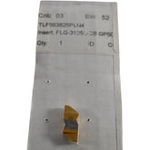 NEW Tool-Flo FLG-3125L-CB GP50C Grooving Insert Carbide TLF563825PLN4 Single
