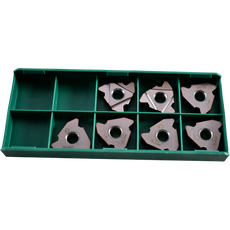 Pack of 7 NEW Tool-Flo L43 428 INT AC50F API Threading Inserts 10158AC50F Carbide