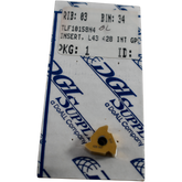 NEW Tool-Flo L43 428 INT GP50 Laydown API Threading Insert Carbide TLF10158N4