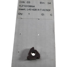 NEW Tool-Flo L43 428 INT AC50F Laydown API Threading Insert Carbide TLF10158N4