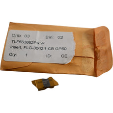 NEW Tool-Flo FLG-3062R-CB GP50 Grooving Insert Carbide TLF563662PRN4 Single