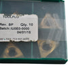 Pack of 10 NEW Tool-Flo TF18170N4C TNMC 43 NV .015F GP50C Threading Inserts
