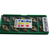 Pack of 10 NEW Mitsubishi VBMT160408 UE6110 VBMT332 Carbide Turning Inserts