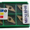 Pack of 10 NEW Mitsubishi VBMT160408 UE6110 VBMT332 Carbide Turning Inserts
