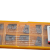 Pack of 10 NEW Mitsubishi QOMT1443R-M2 VP15TF Carbide Milling Inserts