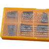 Pack of 10 NEW Mitsubishi QOMT1443R-M2 VP15TF Carbide Milling Inserts