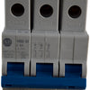 NEW Allen Bradley 1489-M3C060 Ser D Circuit Breaker 3 Pole 6A 480Y/277V DIN Rail