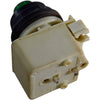 Square D 9001KM38 Ser H 30mm Pilot Light Module Green Lens 120V AC DC 120MB