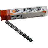 NEW IMCO 67512 M924 3/16 4F .030R Pow-R-Feed AlCrNX Carbide Corner Radius End Mill
