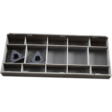 Pack of 2 NEW Iscar 16ERM 24 UN IC908 Carbide Laydown Threading Inserts 5902384