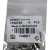 Pack of 10 NEW Iscar SR M4X0.7-L9.6 IP15 Indexable Insert Torx Screws 7006977