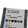 Pack of 2 NEW Iscar 16EL 10 STACME IC50M Carbide Threading Inserts 5900457