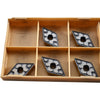 Pack of 9 NEW Iscar DNMG 432-TF IC8250 Carbide Turning Inserts 150408-TF
