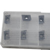 Pack of 10 NEW Iscar NPMT 060404R-G-I IC908 Carbide Milling Inserts 9889046