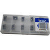 Pack of 10 NEW Iscar NPMT 060404R-G-I IC908 Carbide Milling Inserts 9889046