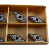 Pack of 8 NEW Iscar VNMG 332-TF IC8250 Carbide Turning Inserts 160408-TF