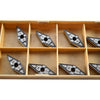 Pack of 8 NEW Iscar VNMG 332-TF IC8250 Carbide Turning Inserts 160408-TF