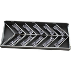 Pack of 10 NEW Iscar GRIP 6005Y IC908 Carbide Grooving Turning Inserts 6201307