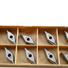 Pack of 8 NEW Iscar VNMG 331-NF IC8250 Carbide Turning Inserts 160404-NF