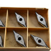 Pack of 8 NEW Iscar VNMG 331-NF IC8250 Carbide Turning Inserts 160404-NF