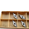 Pack of 8 NEW Iscar VNMG 331-NF IC8250 Carbide Turning Inserts 160404-NF