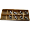 Pack of 8 NEW Iscar VNMG 331-NF IC8250 Carbide Turning Inserts 160404-NF