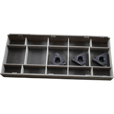 Pack of 3 NEW Iscar 16ERM 18 UN IC908 Carbide External Threading Inserts 05901569