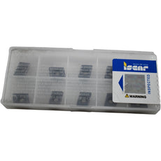 Pack of 10 NEW Iscar NPHT 070408R-G-P IC908 Deep Hole Gun Drill Carbide Inserts