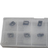 Pack of 10 NEW Iscar NPMT 050304R-G-I IC908 Carbide Indexable Milling Inserts