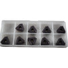 Pack of 9 NEW Iscar TPMX 240512R-G IC908 Carbide Drilling Inserts Deep Hole 4828325