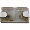 Pack of 2 NEW Seco 22ERN60 CP500 Snap-Tap Carbide Threading Inserts EDP 68403