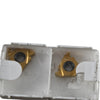 Pack of 2 NEW Seco 16ERAG60 CP500 External Laydown 60 Deg Threading Inserts