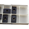 Pack of 8 NEW Seco NI-LN21-23025-1 F30M Heavy Duty Carbide Milling Inserts