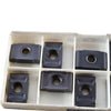 Pack of 8 NEW Seco NI-LN21-23025-1 F30M Heavy Duty Carbide Milling Inserts
