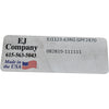 Pack of 9 NEW EJ Company EJ1123-63RG GPF2470 Carbide Deep Hole Drill Inserts
