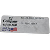 Pack of 10 NEW EJ Company EJ1123-43RG Grade GPF2470 Carbide Drill Inserts Deep Hole