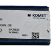 Pack of 10 NEW Komet WOEX 080404-01 BK7935 Unisix Carbide Indexable Drill Inserts