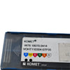Pack of 10 NEW Komet VOHT110304-07P35 Indexable Carbide Inserts W78 18070.0414