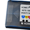Pack of 10 NEW Komet VOHT110304-07P35 Indexable Carbide Inserts W78 18070.0414