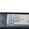 Pack of 10 NEW Komet WOEX 05T304-13 Unisix Carbide Indexable Drill Inserts BK8425