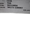 NEW Nord SK172.1F-80L/4 CUS OL Inline Helical Gearmotor 1 HP 6.43 Ratio 230/460V