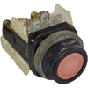 Allen Bradley 800H-AR 30.5mm NEMA 4/4X/13 Red Flush Push Button Switch Assembly