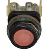 Allen Bradley 800H-AR 30.5mm NEMA 4/4X/13 Red Flush Push Button Switch Assembly