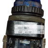 Allen Bradley 800H-QR24B 30.5mm NEMA 4/4X/13 24V Blue Lens Pilot Light Assembly