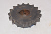 AMEC 17 Tooth 1-3/8'' Bore 60 Pitch Roller Chain Sprocket 60BS17H-1-3/8