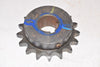 AMEC 17 Tooth 1-3/8'' Bore 60 Pitch Roller Chain Sprocket 60BS17H-1-3/8